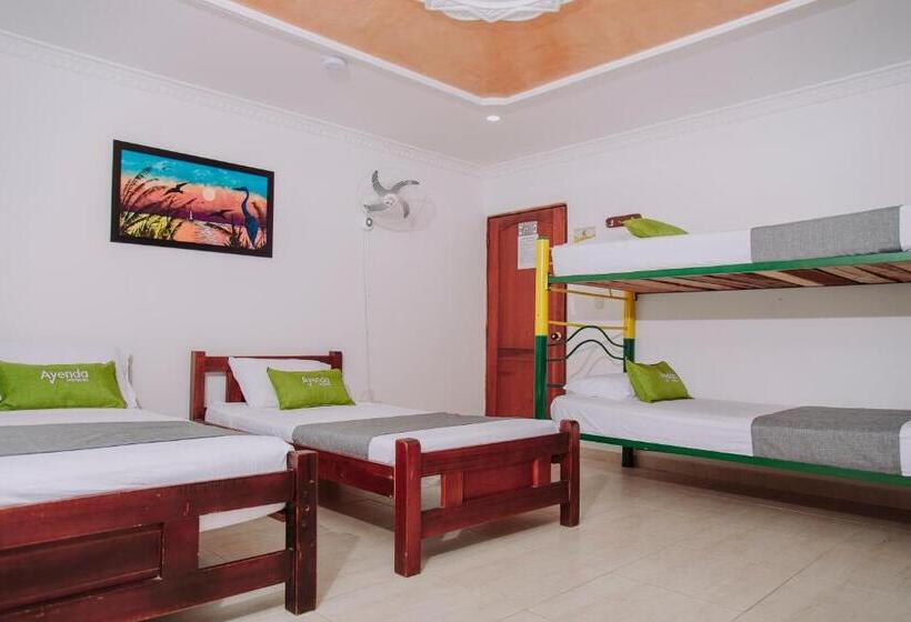 اتاق خانوادگی, Ayenda 1618 Hotel Colon Rodadero