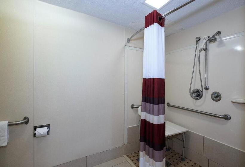 חדר סופריור מותאם לאדם עם מוגבלויות, Red Roof Inn Dayton  Fairborn/ Nutter Center