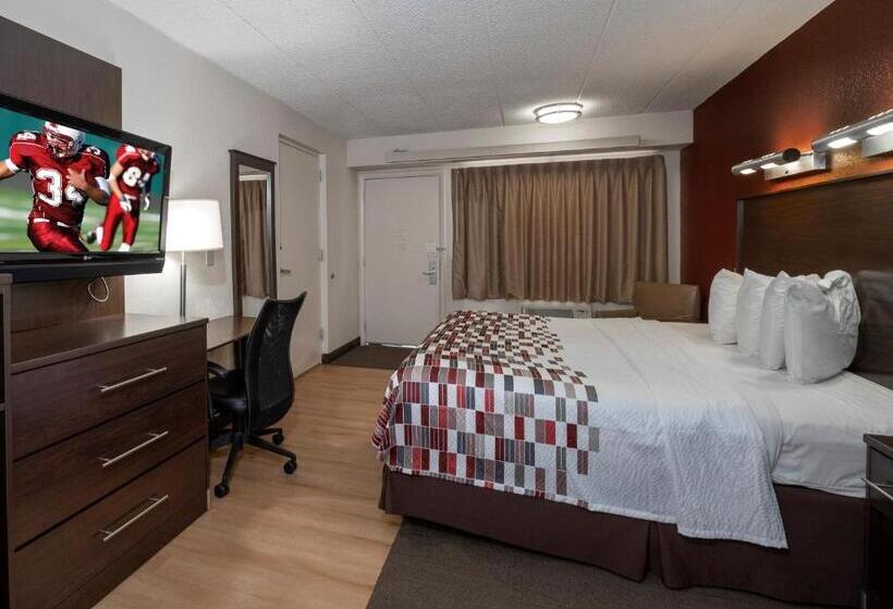 חדר דחוקס עם מיטת קינג, Red Roof Inn Dayton  Fairborn/ Nutter Center