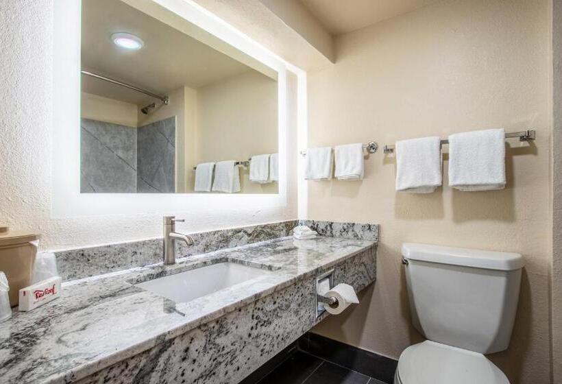 디럭스 룸 킹사이즈 침대, Red Roof Inn El Paso West