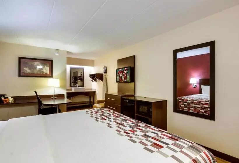 اتاق سوپریور با تخت بزرگ, Red Roof Inn Grand Rapids Airport