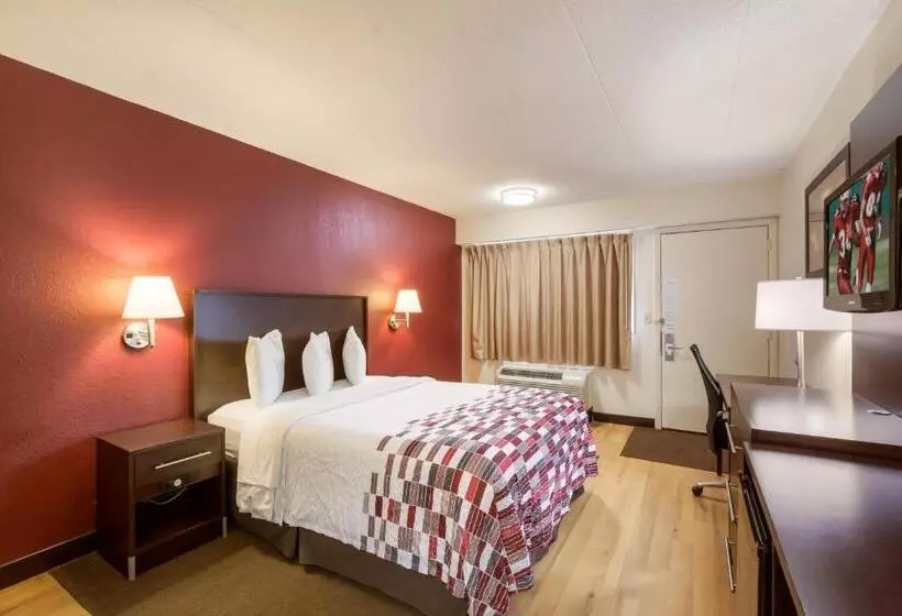 اتاق لوکس با تخت بزرگ, Red Roof Inn Grand Rapids Airport