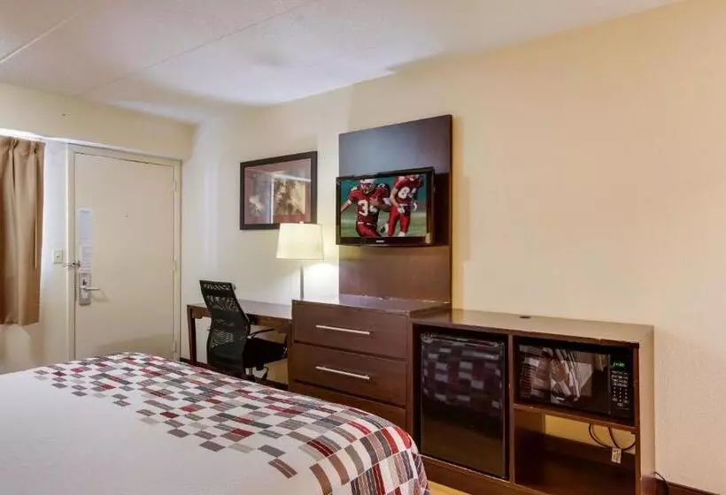 اتاق لوکس با تخت بزرگ, Red Roof Inn Grand Rapids Airport