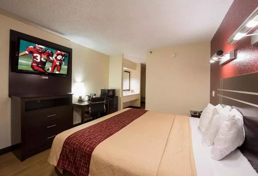 キングサイズベッドのデラックスルーム, Red Roof Inn Houston  Brookhollow