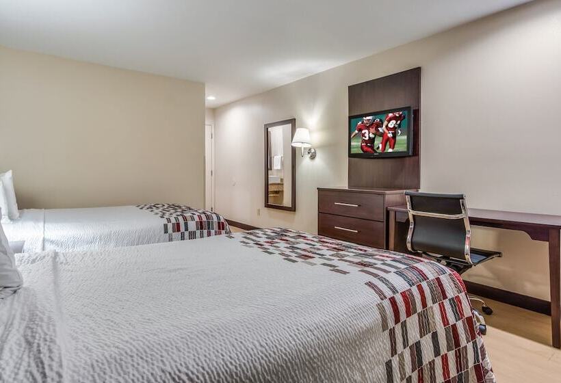 غرفه قياسيه سريرين مزدوجين, Red Roof Inn Phoenix North   I 17 At Bell Rd