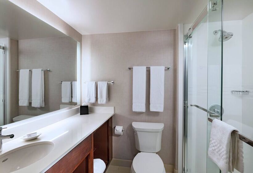 带2个卧室的套房, Residence Inn By Marriott Austin The Domain Area