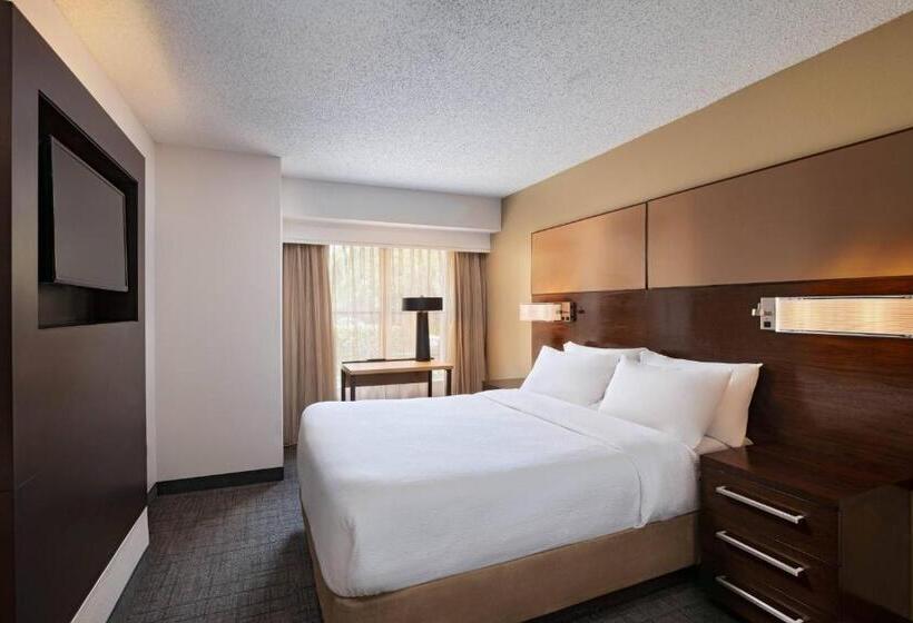 带2个卧室的套房, Residence Inn By Marriott Austin The Domain Area