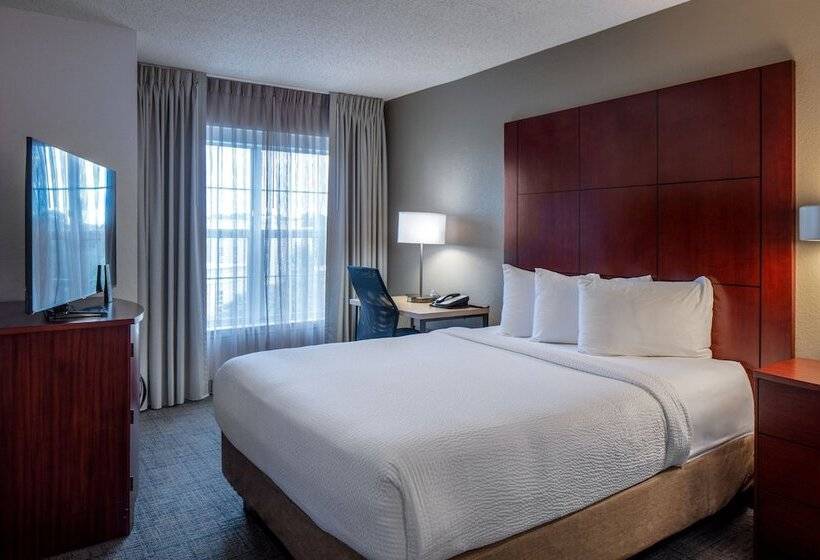 침실 2개 스위트, Residence Inn By Marriott Little Rock
