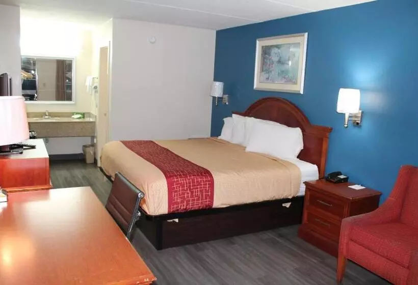 キングサイズベッドのスタンダードルーム, Americas Best Value Inn Tuscaloosa