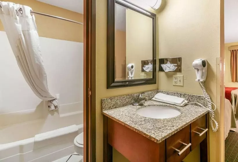 ２ダブルベッドのスタンダードルーム, Rodeway Inn Rapid City