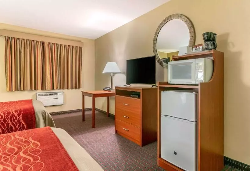 ２ダブルベッドのスタンダードルーム, Rodeway Inn Rapid City