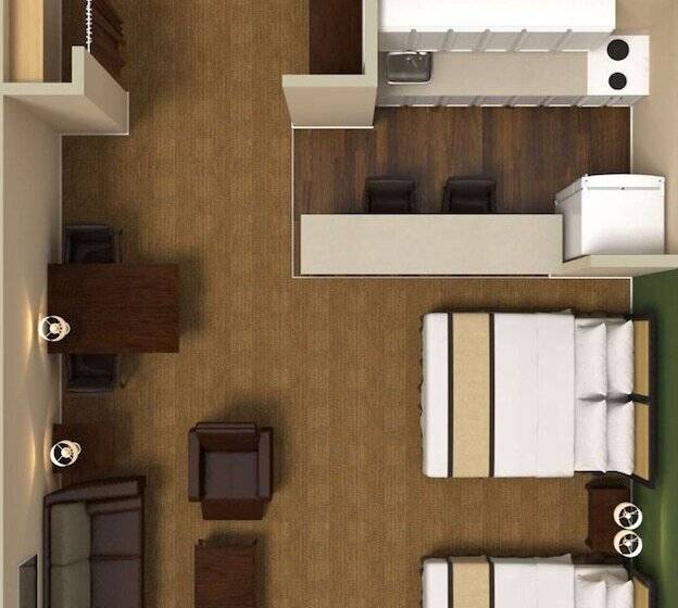 إستوديو ديلوكس, Extended Stay America Select Suites   Atlanta   Alpharetta   Northpoint   East