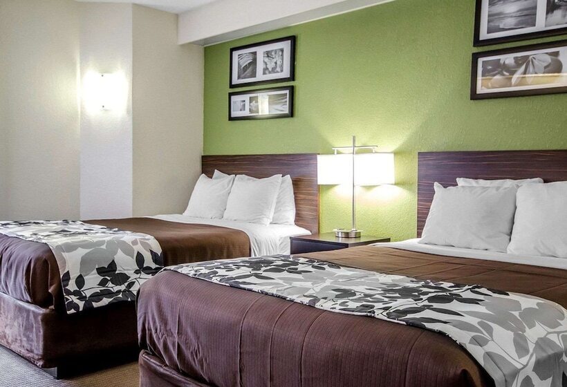 Номер Стандарт 2 Двуспальные Кровати, Sleep Inn Louisville Airport & Expo