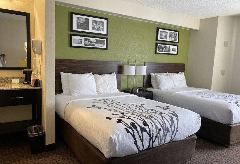 חדר סטנדרט שתי מיטות זוגיות, Sleep Inn Louisville Airport & Expo