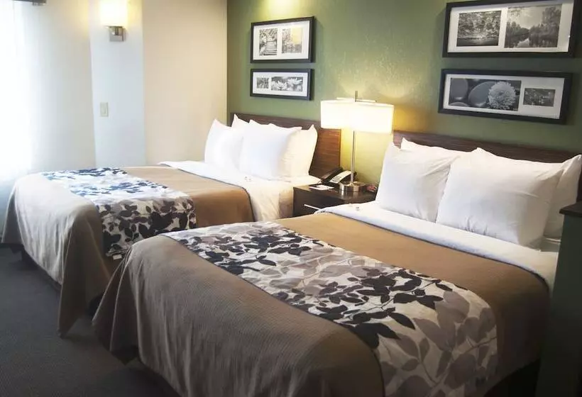 ２ダブルベッドのスタンダードルーム, Sleep Inn & Suites Buffalo Airport