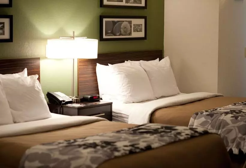 ２ダブルベッドのスタンダードルーム, Sleep Inn & Suites Buffalo Airport