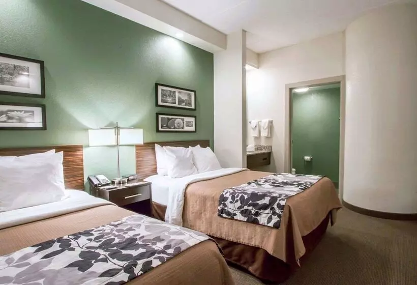 ２ダブルベッドのスタンダードルーム, Sleep Inn & Suites Buffalo Airport