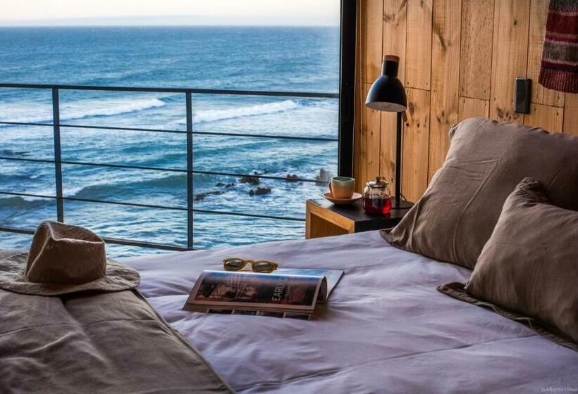 Deluxe Kamer met Uitzicht op Zee en Balkon, Puerto Viejo Llico