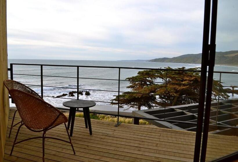Deluxe Kamer met Uitzicht op Zee en Balkon, Puerto Viejo Llico