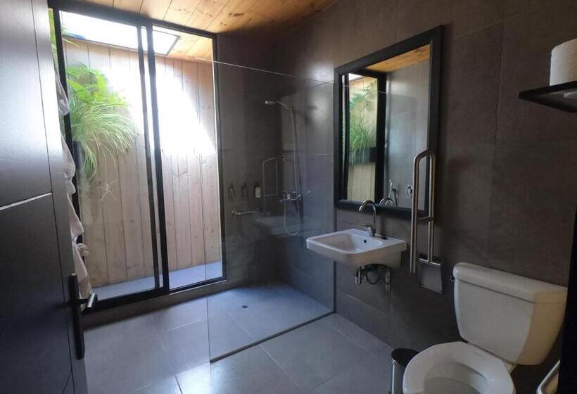 Deluxe Driepersoonskamer met Uitzicht op Zee, Puerto Viejo Llico