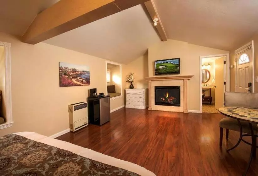 اتاق استاندارد با تخت بزرگ, Sunset Inn Pacific Grove