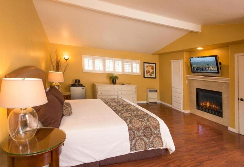 غرفة قياسية سرير كينج, Sunset Inn Pacific Grove