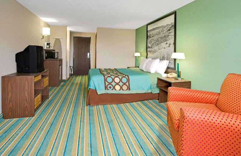 キングサイズベッドのスタンダードルーム, Super 8 By Wyndham Denver Stapleton