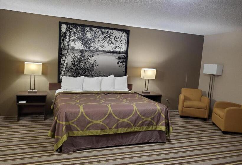 디럭스 스위트 킹 침대, Super 8 By Wyndham Blue Earth