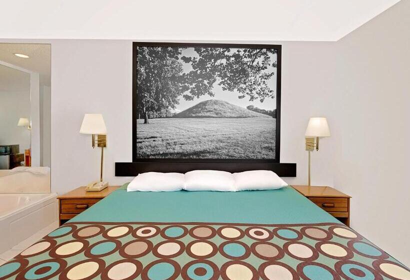 キングサイズベッドのスイートルーム, Super 8 By Wyndham Macomb