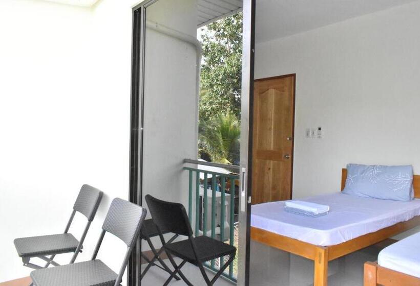 اتاق استاندارد با بالکن, Charlina Inn Panglao
