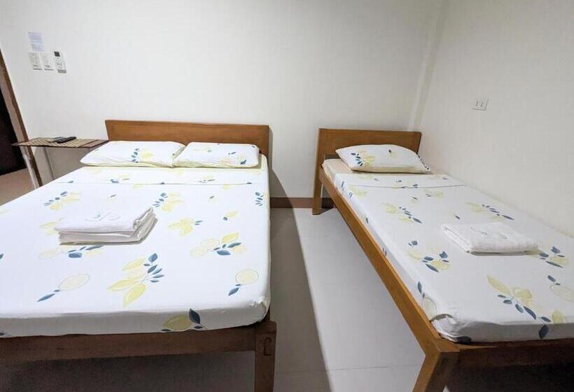 اتاق استاندارد با بالکن, Charlina Inn Panglao