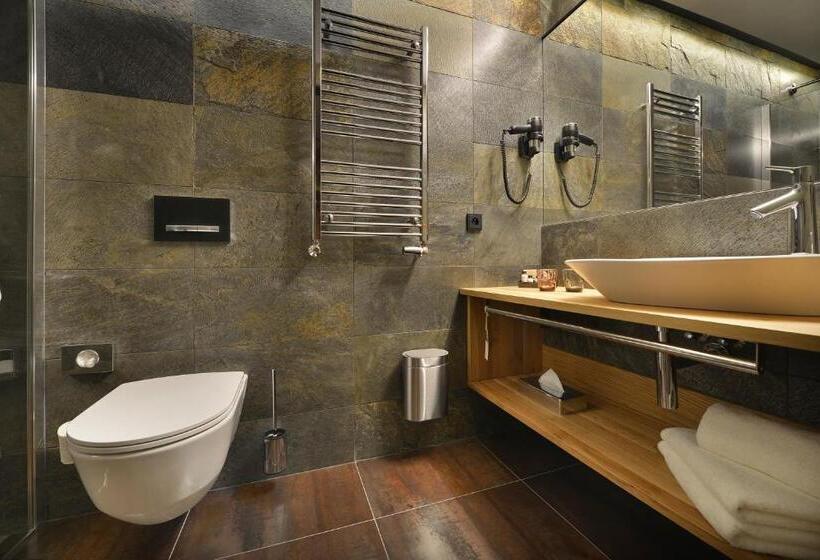 バルコニー付きデラックスルーム, Grand Hotel Hradec