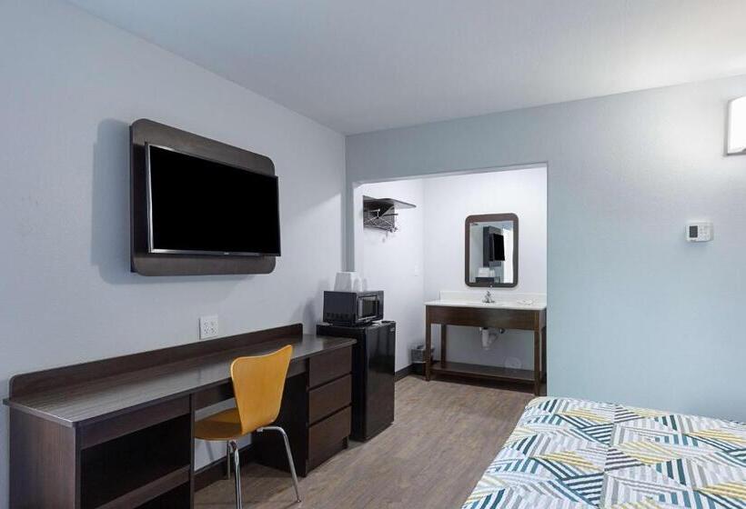 带大床的标准间, Motel 6show Low, Az
