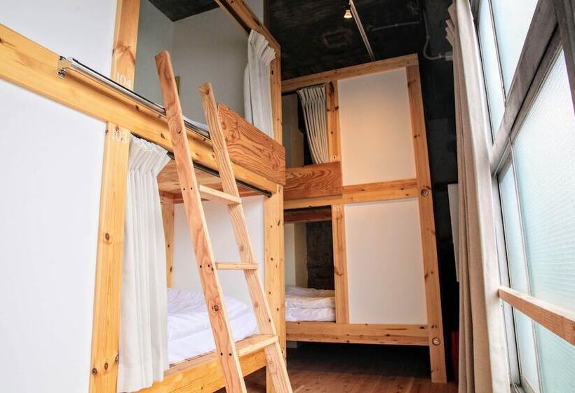 Кровать в Общей Комнате, 14 Guesthouse Mt.fuji