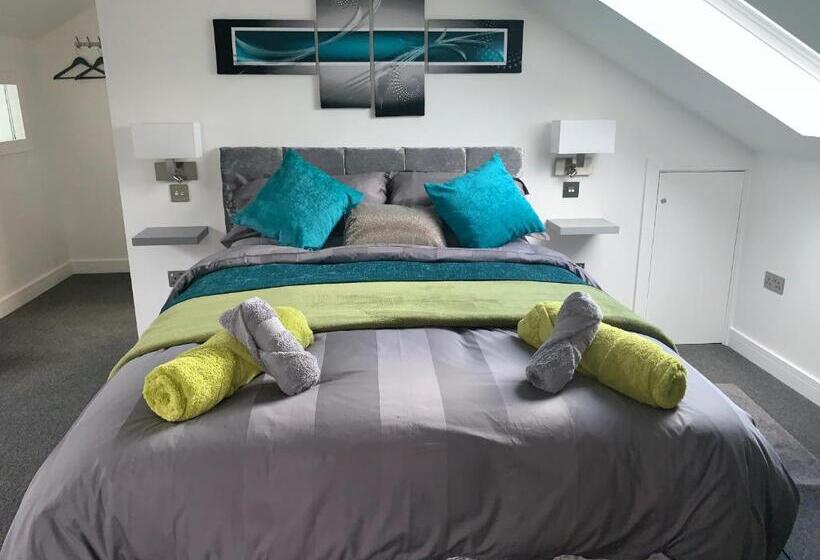 스탠다드 룸 킹사이즈 침대, Rosemary House Accommodation Nr Chew Valley