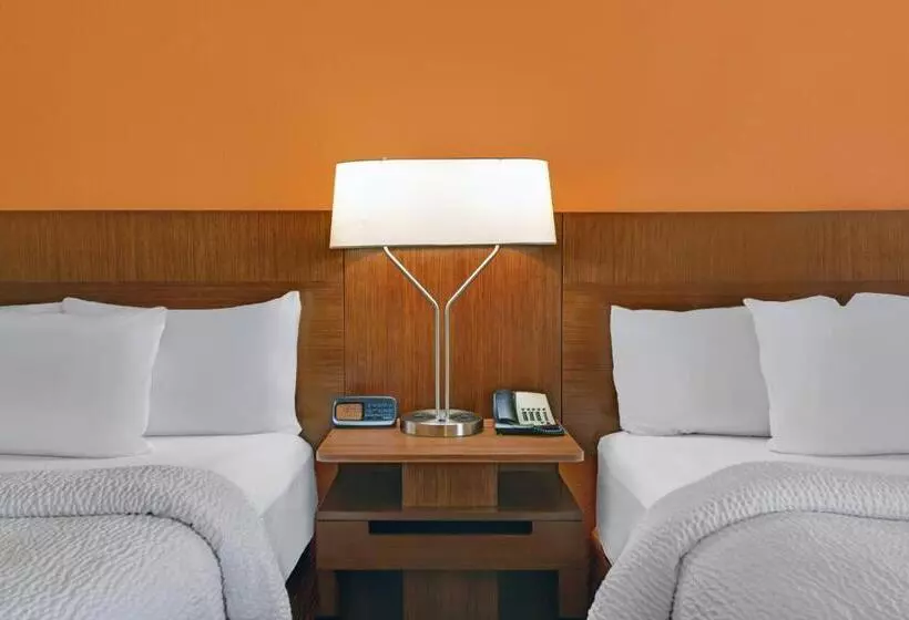 2ダブルベッドのスタンダードルーム, Fairfield By Marriott Inn & Suites Wallingford New Haven