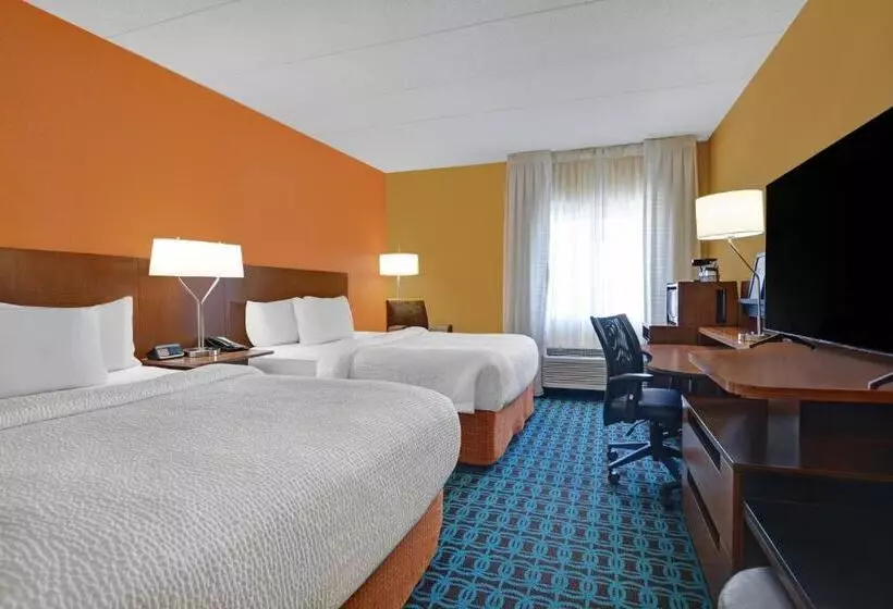 2ダブルベッドのスタンダードルーム, Fairfield By Marriott Inn & Suites Wallingford New Haven