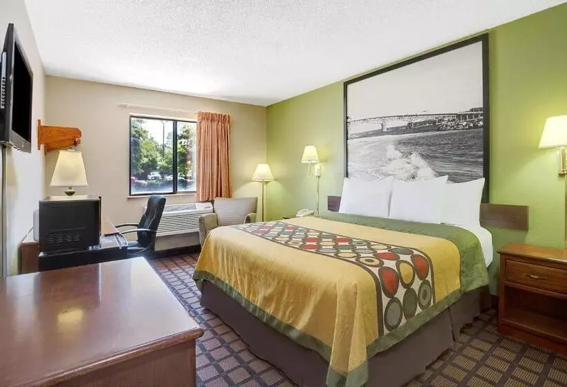身障者適用スタンダードルーム, Economy 7 Inn Chesapeake  Portsmouth
