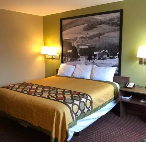 キングサイズベッドのスタンダードルーム, Ramada By Wyndham York Harrisburg Hersey