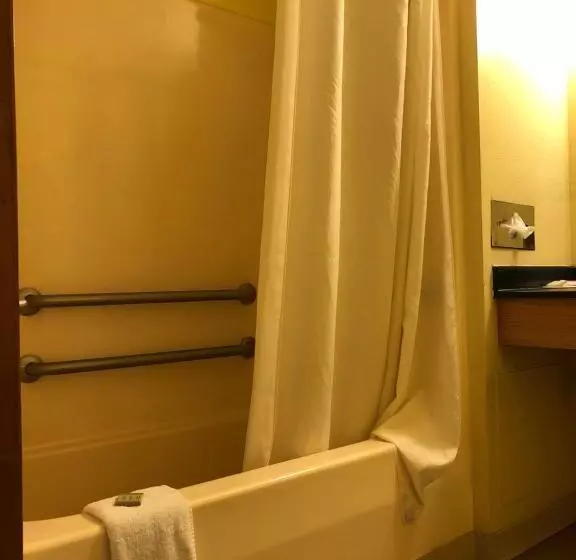 キングサイズベッドのスタンダードルーム, Ramada By Wyndham York Harrisburg Hersey
