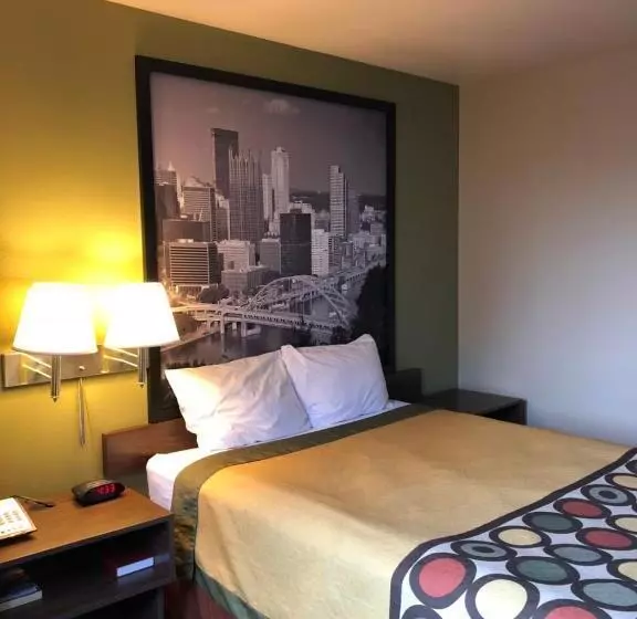キングサイズベッドのスタンダードルーム, Ramada By Wyndham York Harrisburg Hersey