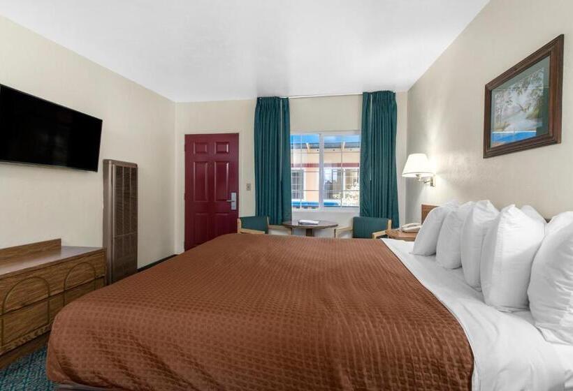 חדר סטנדרט עם מיטת קינג, Eureka Town House Motel  Historic Old Town