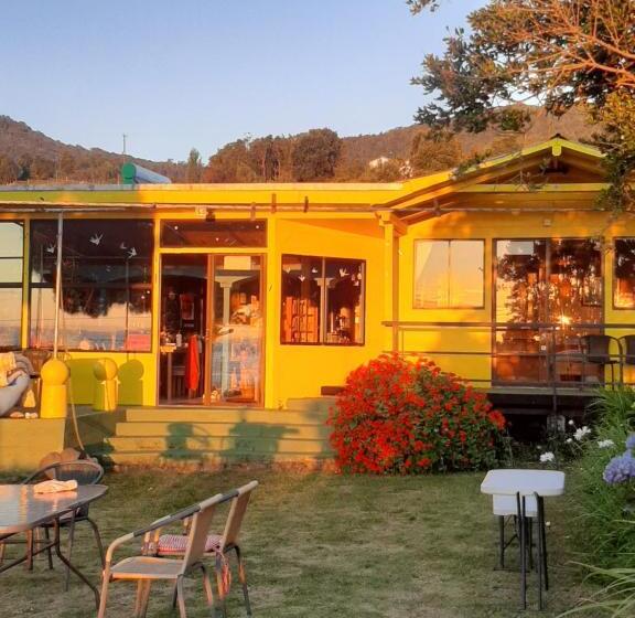 Deluxe Kamer met Uitzicht op Zee en Balkon, Hostal Y Cabañas Mozart