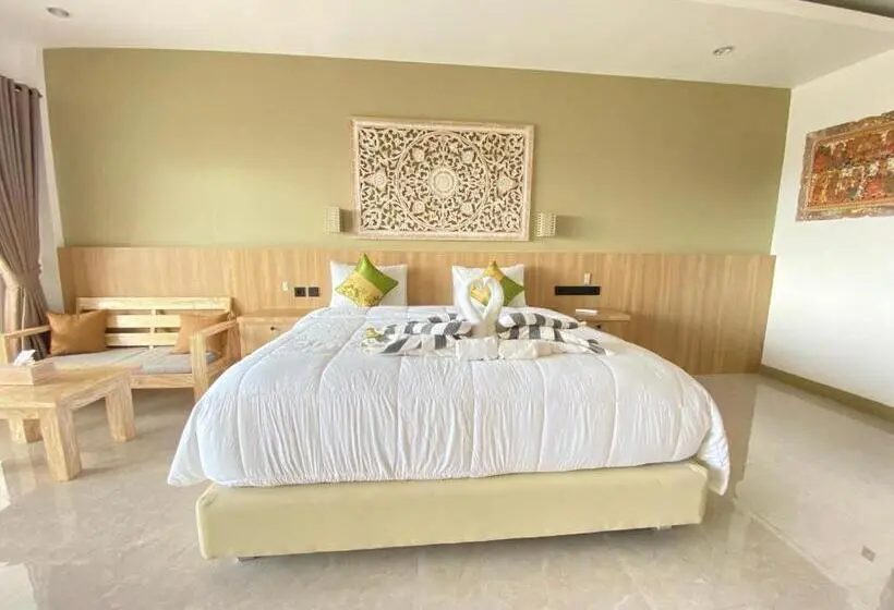 キングサイズベッドのスタンダードルーム, Solaluna Beach Homestay