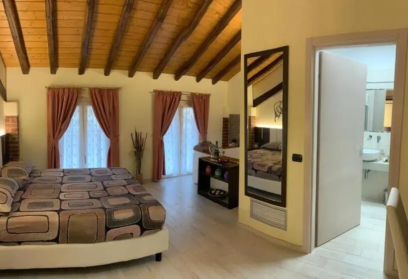 バスタブ付きスタンダードルーム, Agriturismo Le Risaie