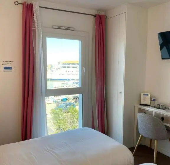オーシャンビュースタンダードルーム, Atlantic Hôtel   L Ile D Yeu