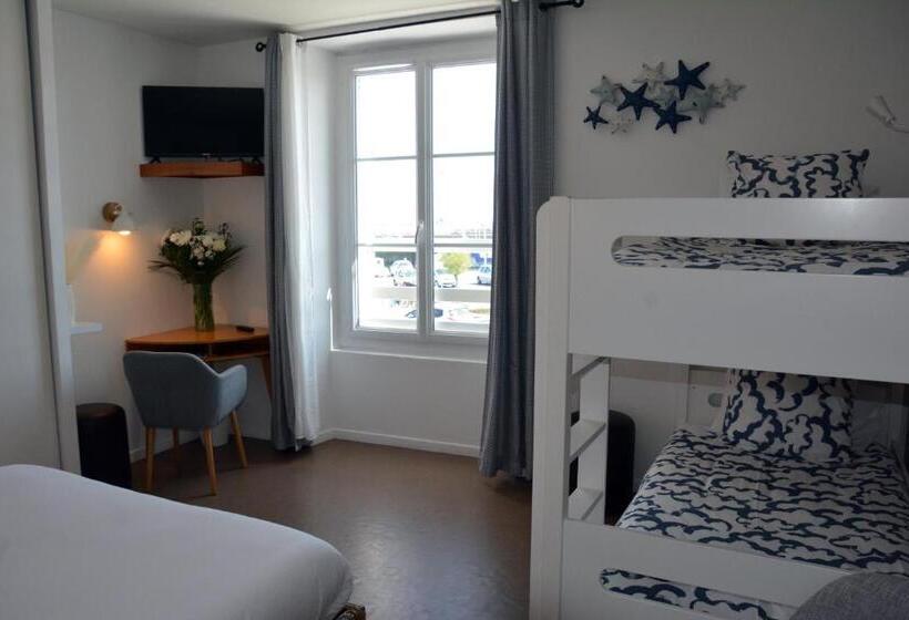 Семейный Номер Вид на Море, Atlantic Hôtel   L Ile D Yeu