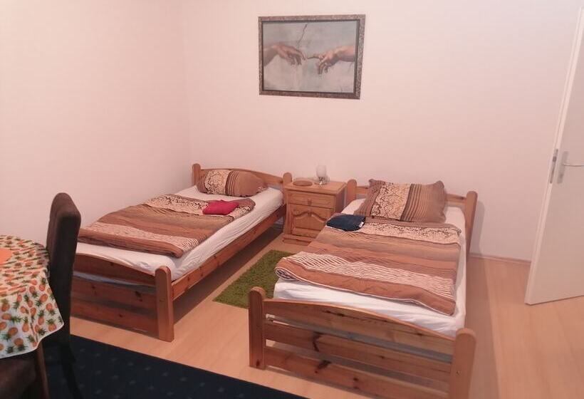 اتاق استاندارد با سرویس بهداشتی مشترک, Pension Hans Rastatt Baden Baden