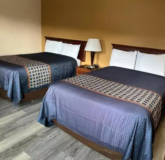 ２ダブルベッドのスタンダードルーム, Wickford Motor Inn