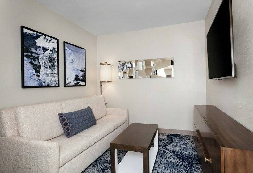 景色の見えるスイートルーム, Delta Hotels By Marriott Virginia Beach Waterfront